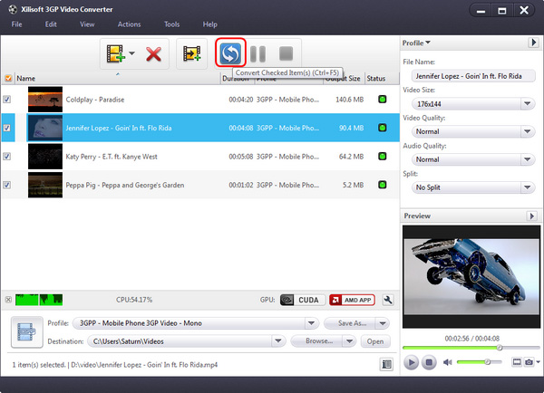 Xilisoft 3GP Video Converter
