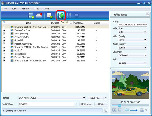 Xilisoft AVI MPEG Converter
