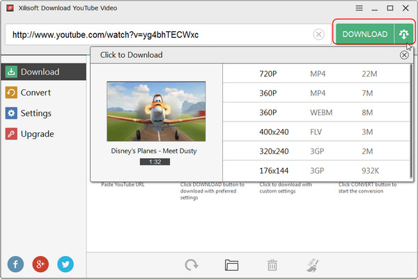 Xilisoft Download YouTube Video