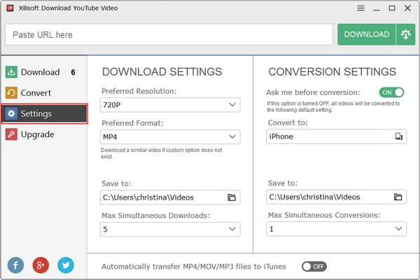 Xilisoft Download YouTube Video