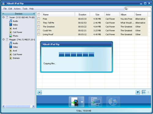 Xilisoft iPod Rip 
