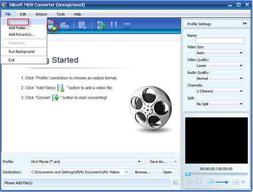 How to convert MOV