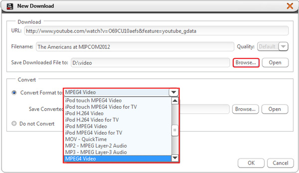 YouTube video downloader
