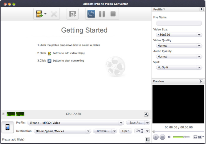 Xilisoft iPhone Video Converter for Mac